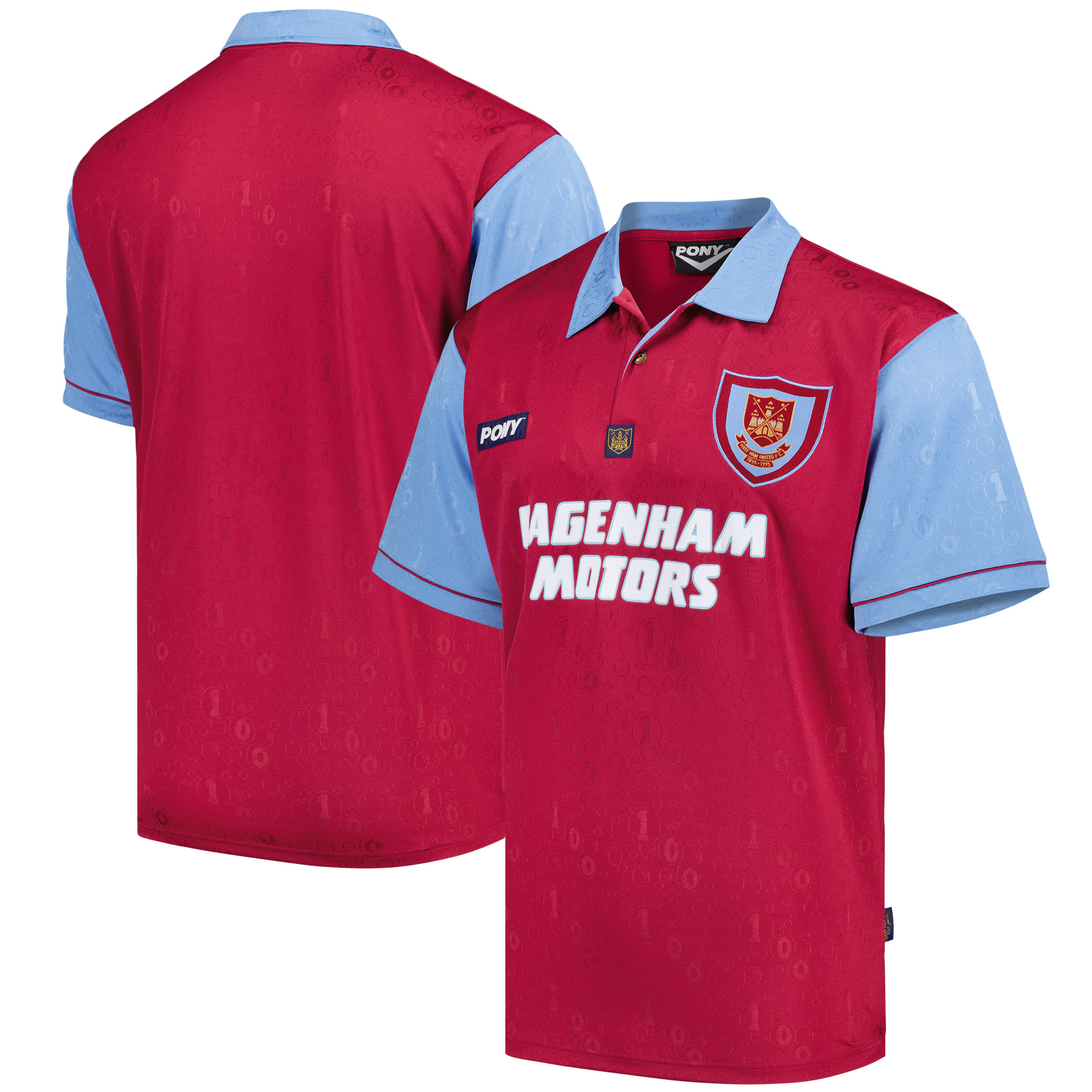 West Ham Home Retro Jersey 1995/97