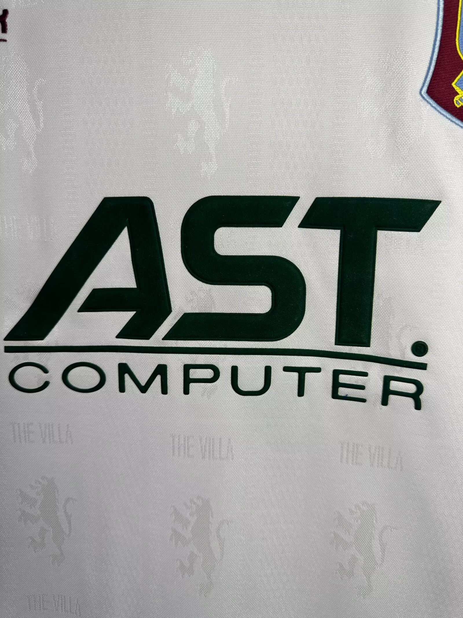 Aston Villa Away Retro Jersey 1995/96