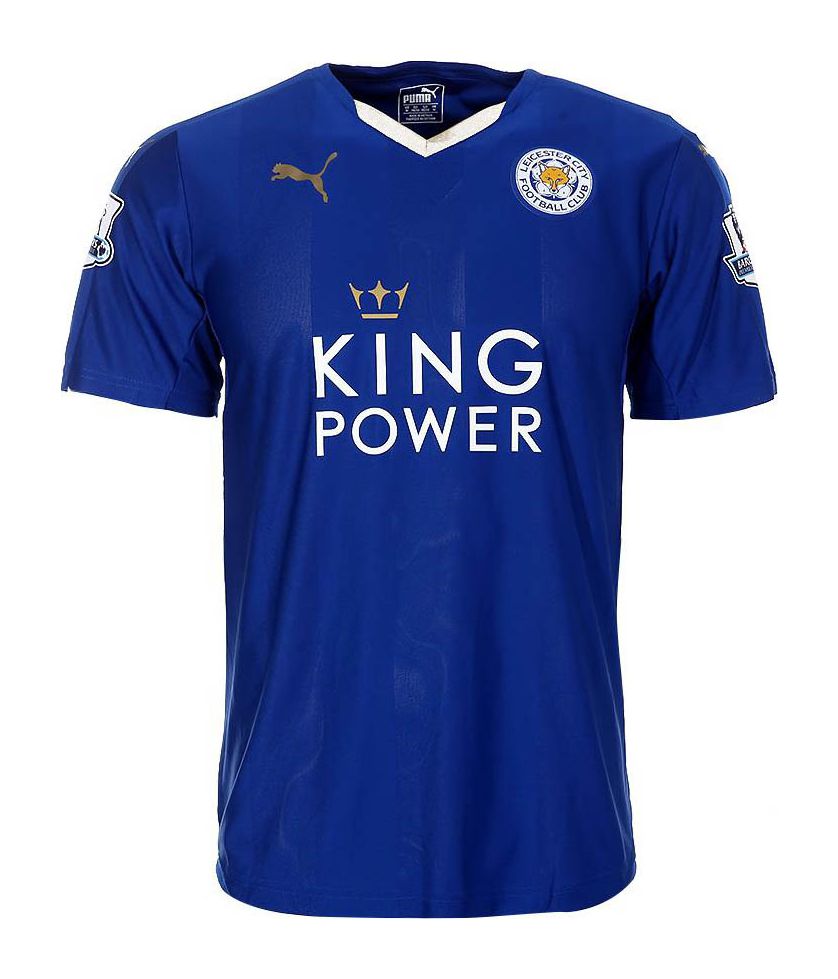 Leicester City Home Retro Jersey 2015/16