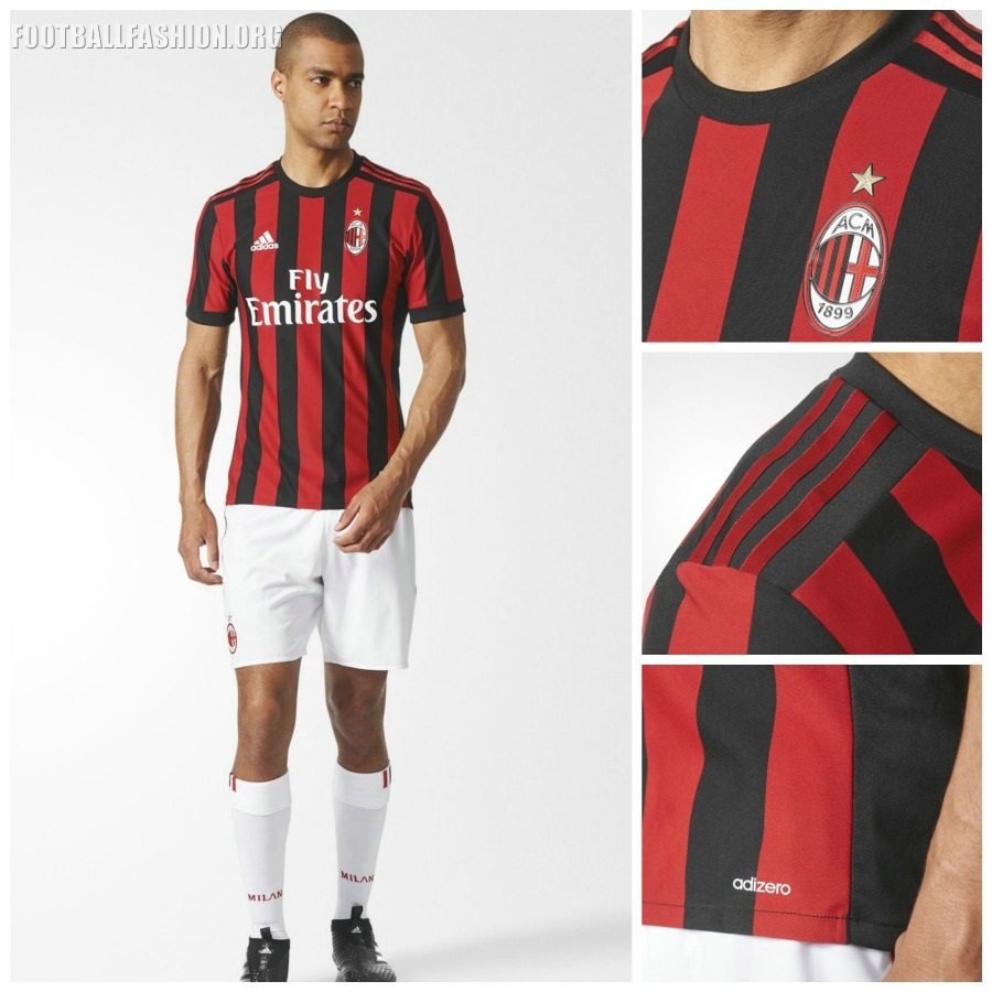 AC Milan Home  Jersey 2017/18