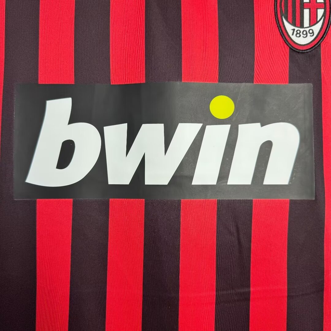 AC Milan Home Retro Jersey 2007/08