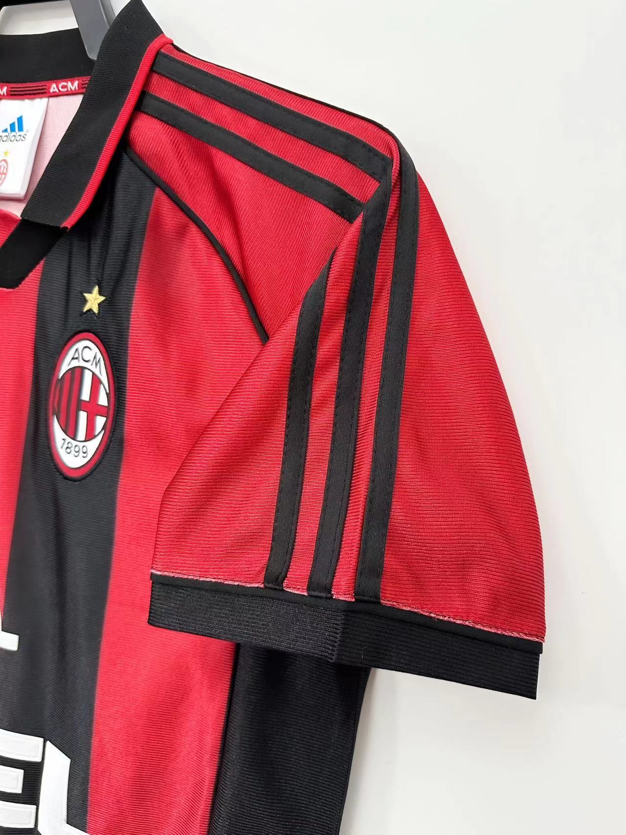 AC Milan Home Retro Jersey 1998/99
