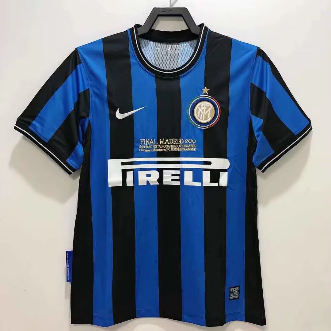 Inter Milan  UEFA Super Cup Home Retro Jersey 2010/11
