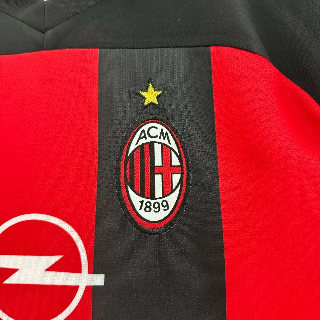 AC Milan Home Retro Jersey 2000/02