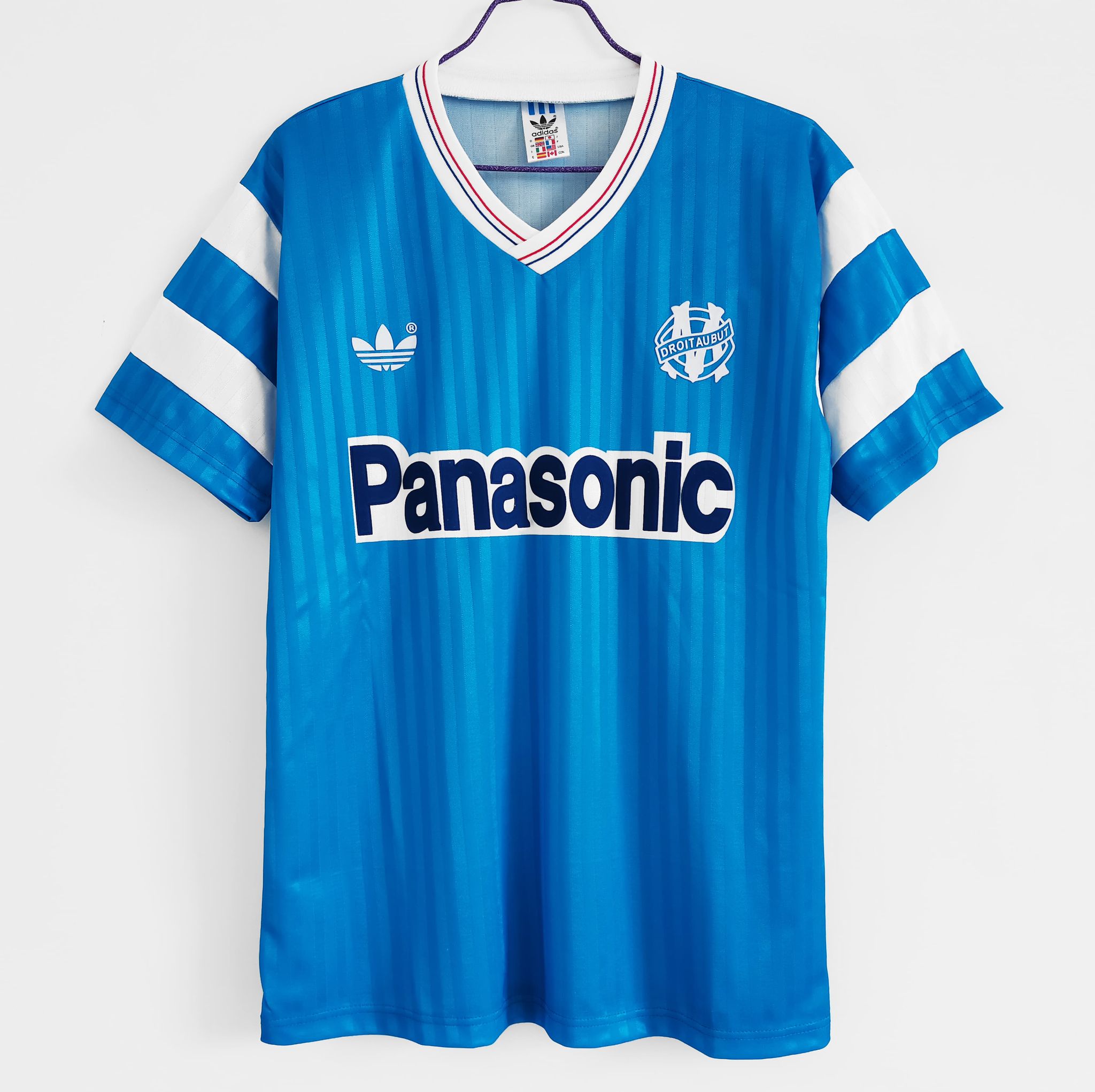 Olympique Marseille Away Retro Jersey   1990