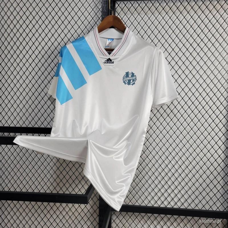 Olympique Marseille Home Retro Jersey   1992/93