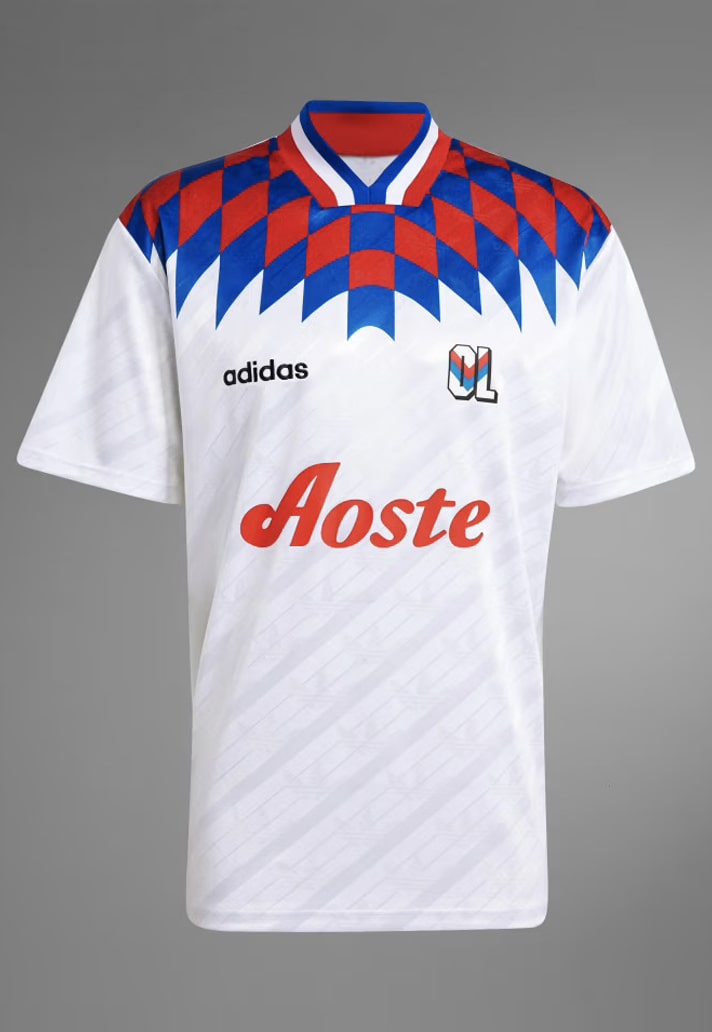 Olympique Lyonnais Home Retro Jersey  1995/96