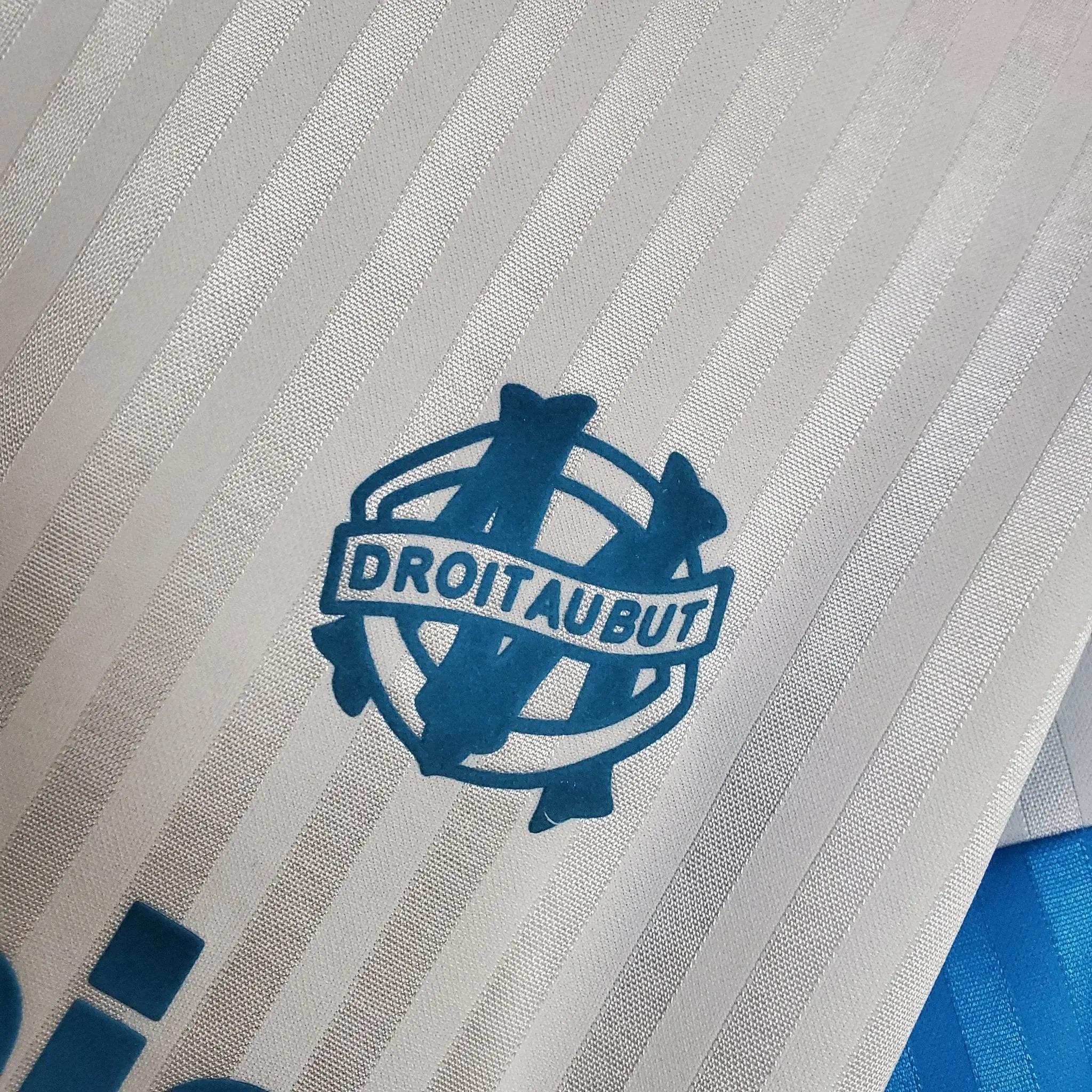 Olympique Marseille Home Retro Jersey   1990