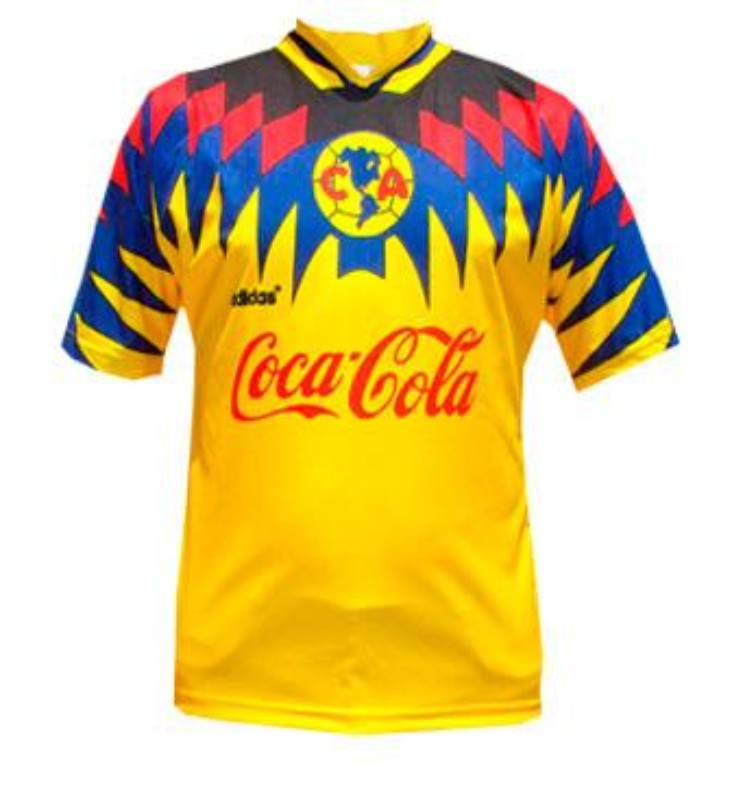 Club America Home Retro Jersey   1995/96