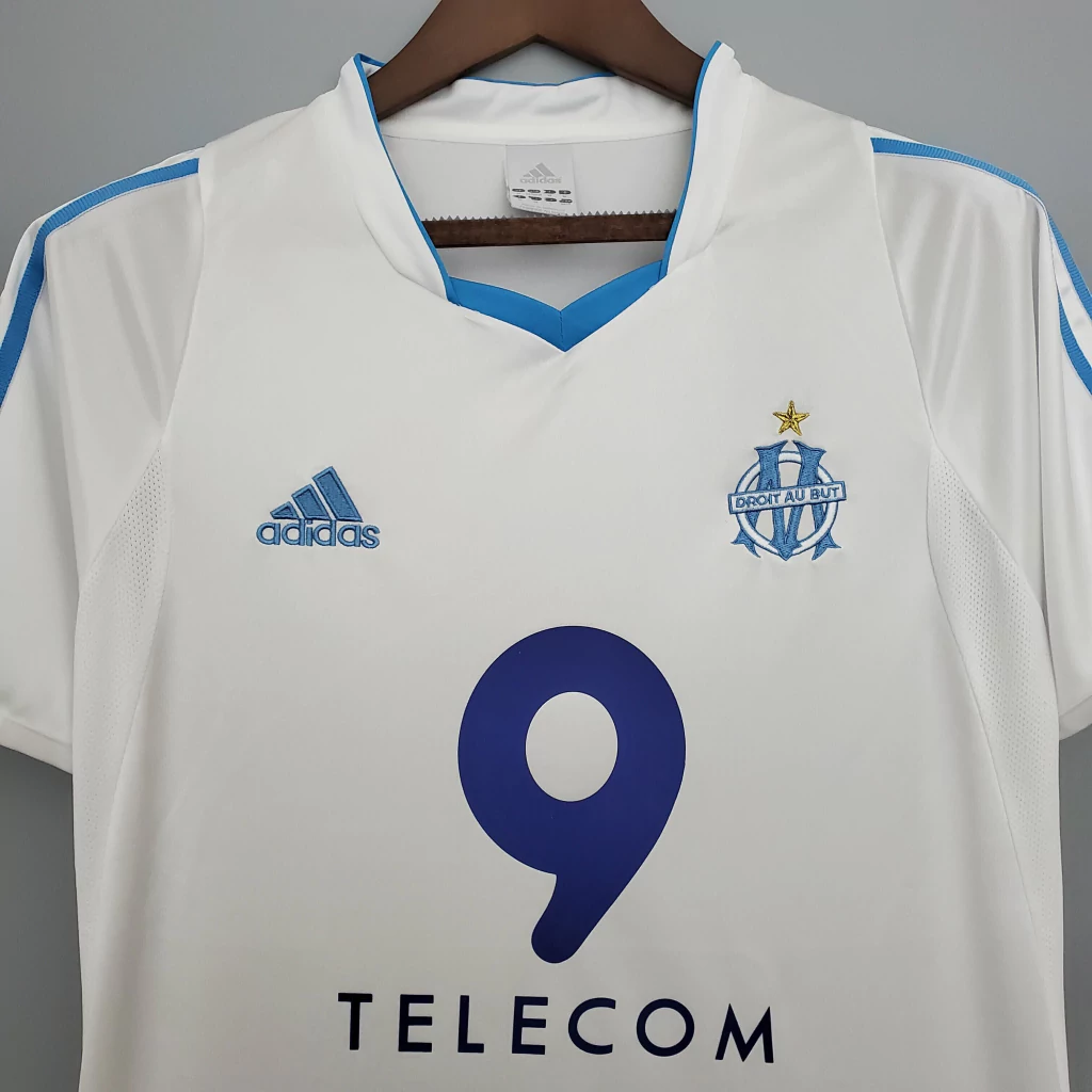 Olympique Marseille Home Retro Jersey  2002/03