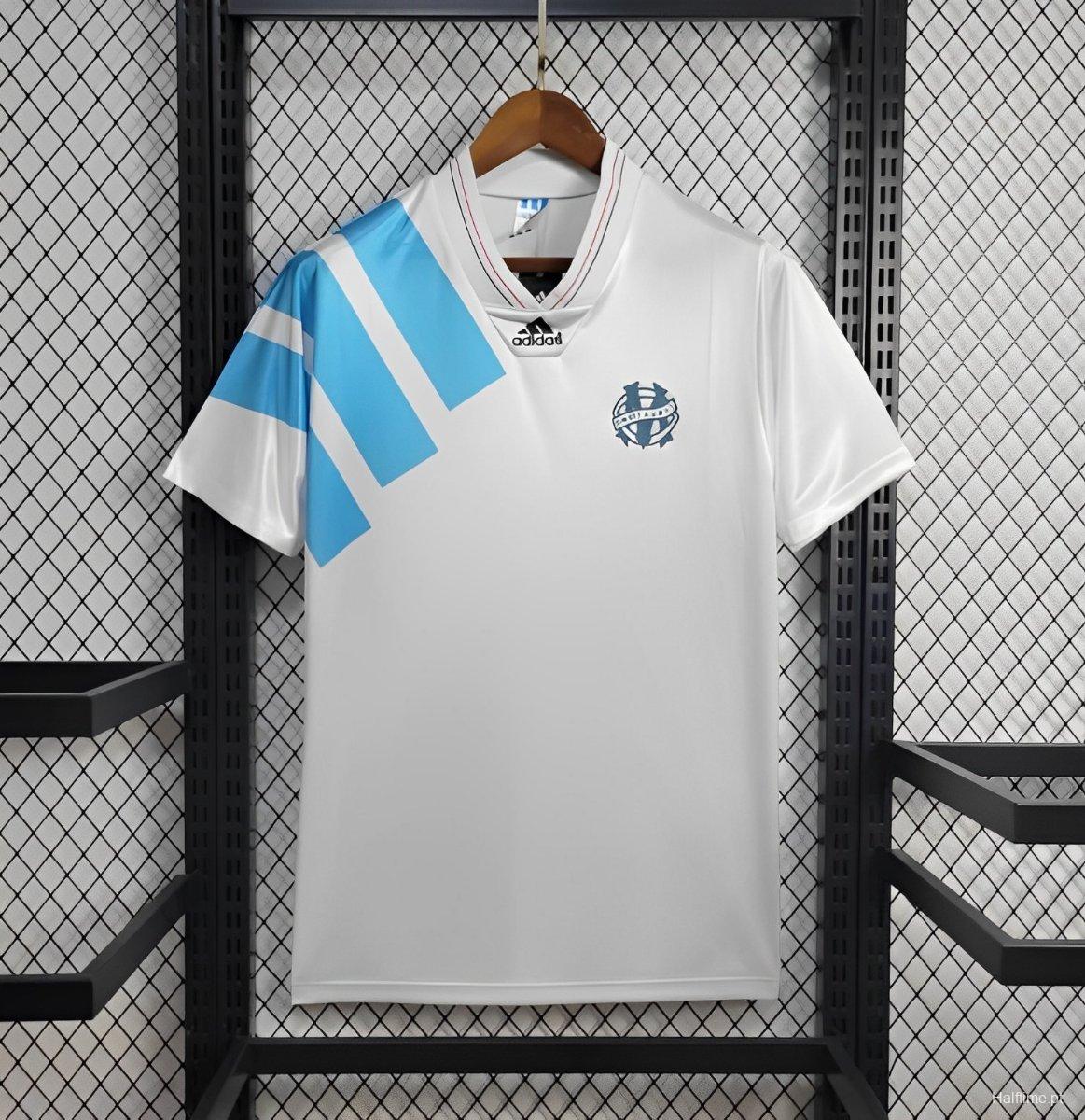 Olympique Marseille Home Retro Jersey   1992/93