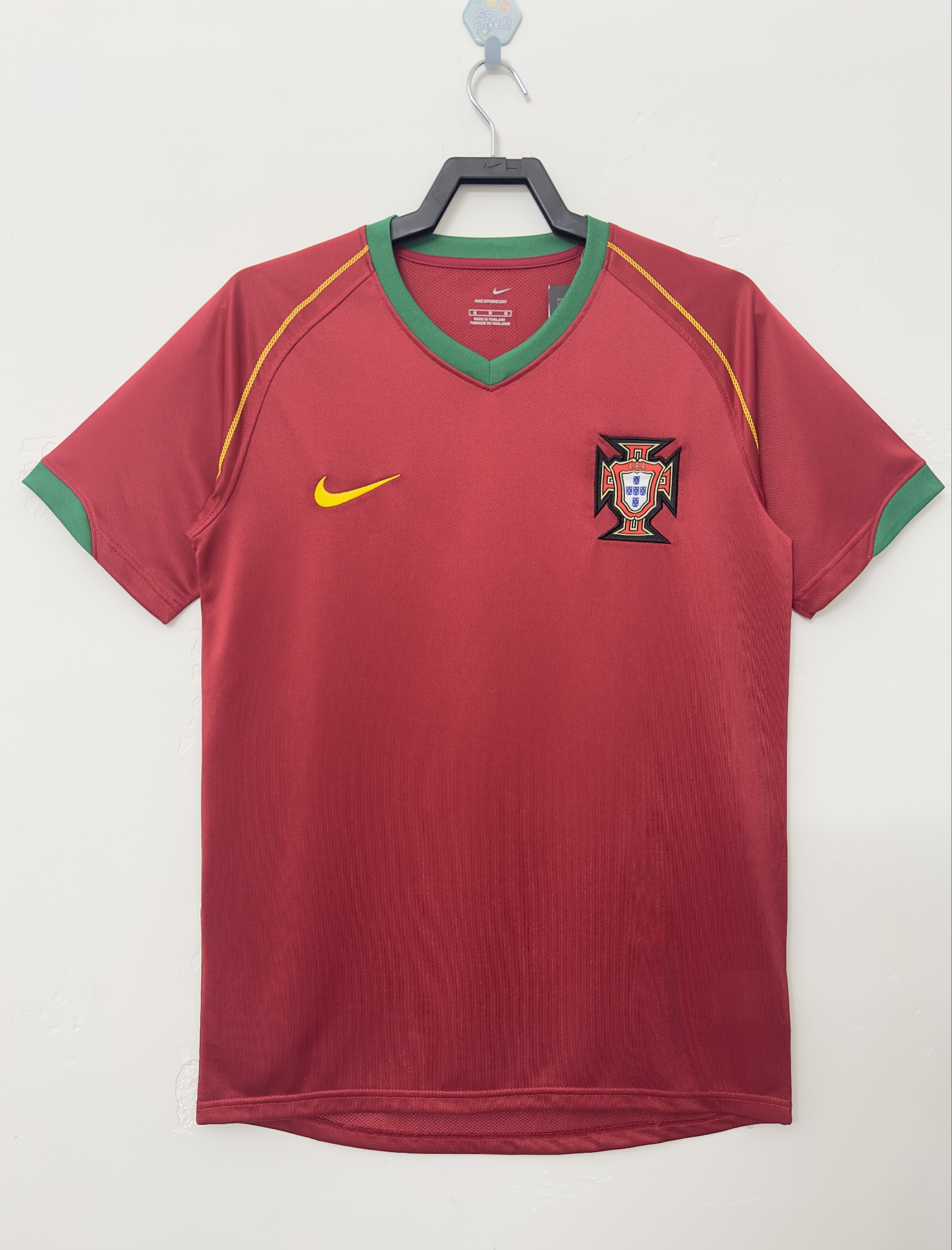 Portugal Home Retro  Jersey 2006