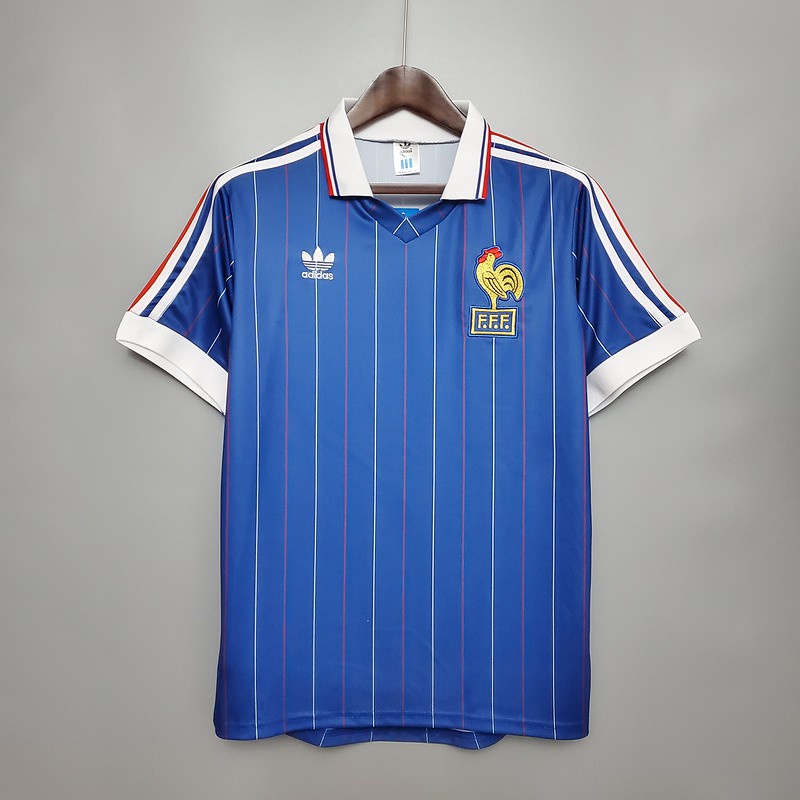 France Rertro Home Jersey 1982
