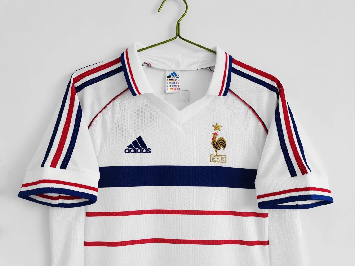 France Away Retro  Jersey 1998