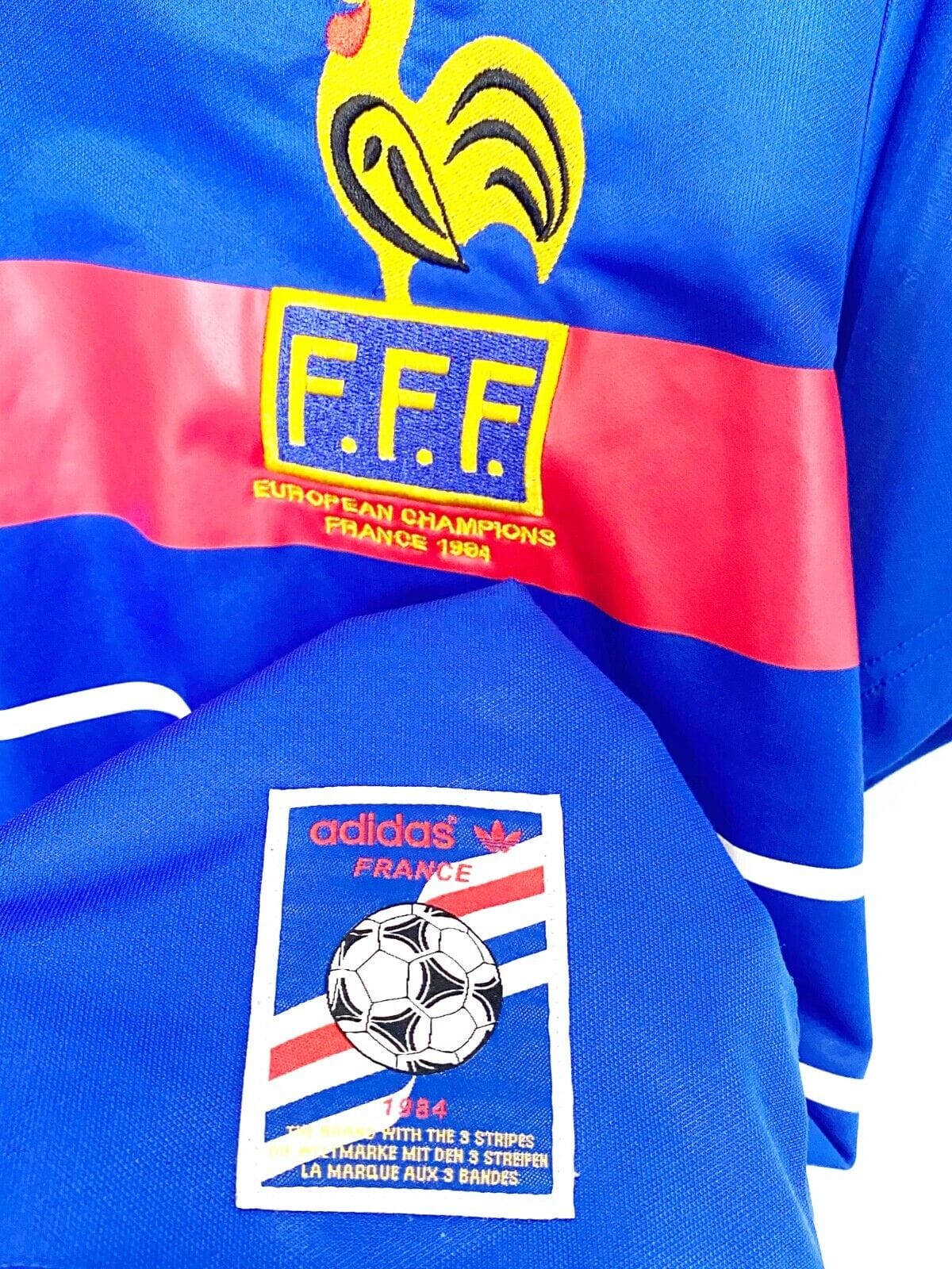 France Home Retro  Jersey 1984