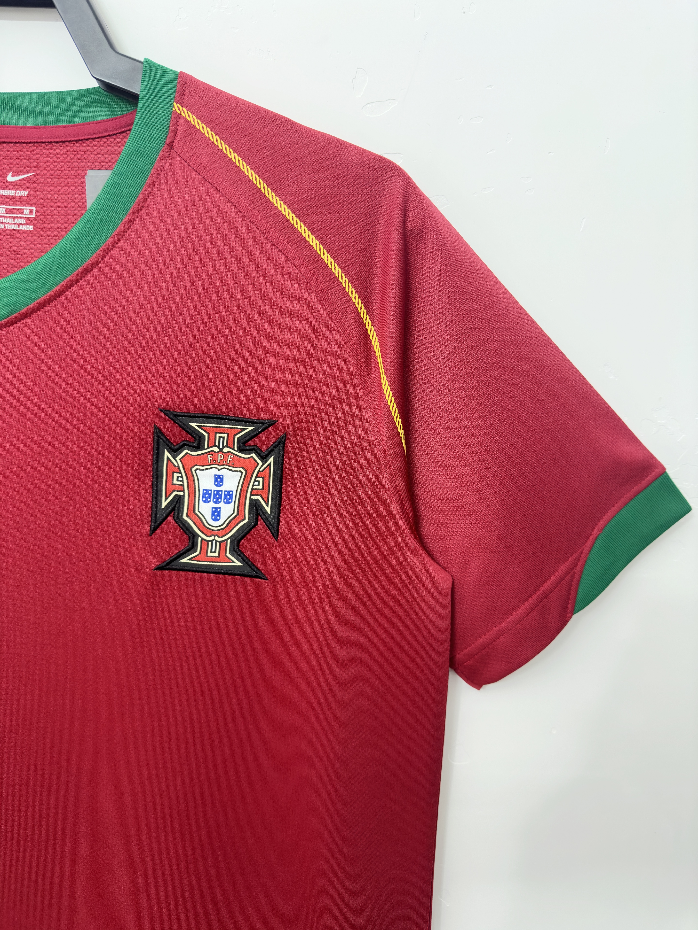 Portugal Home Retro  Jersey 2006