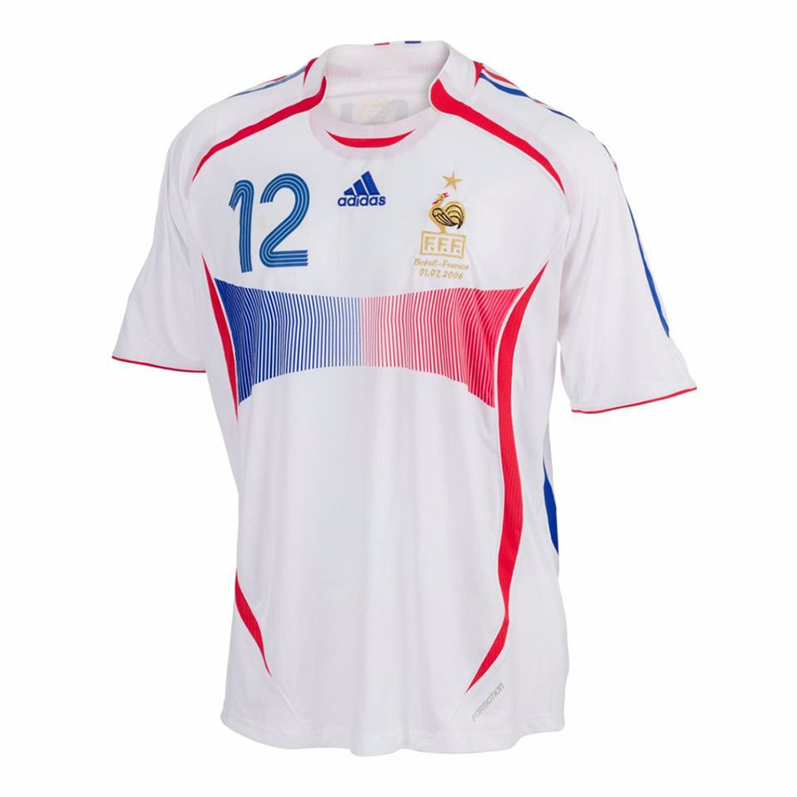 France Away Retro  Jersey 2006
