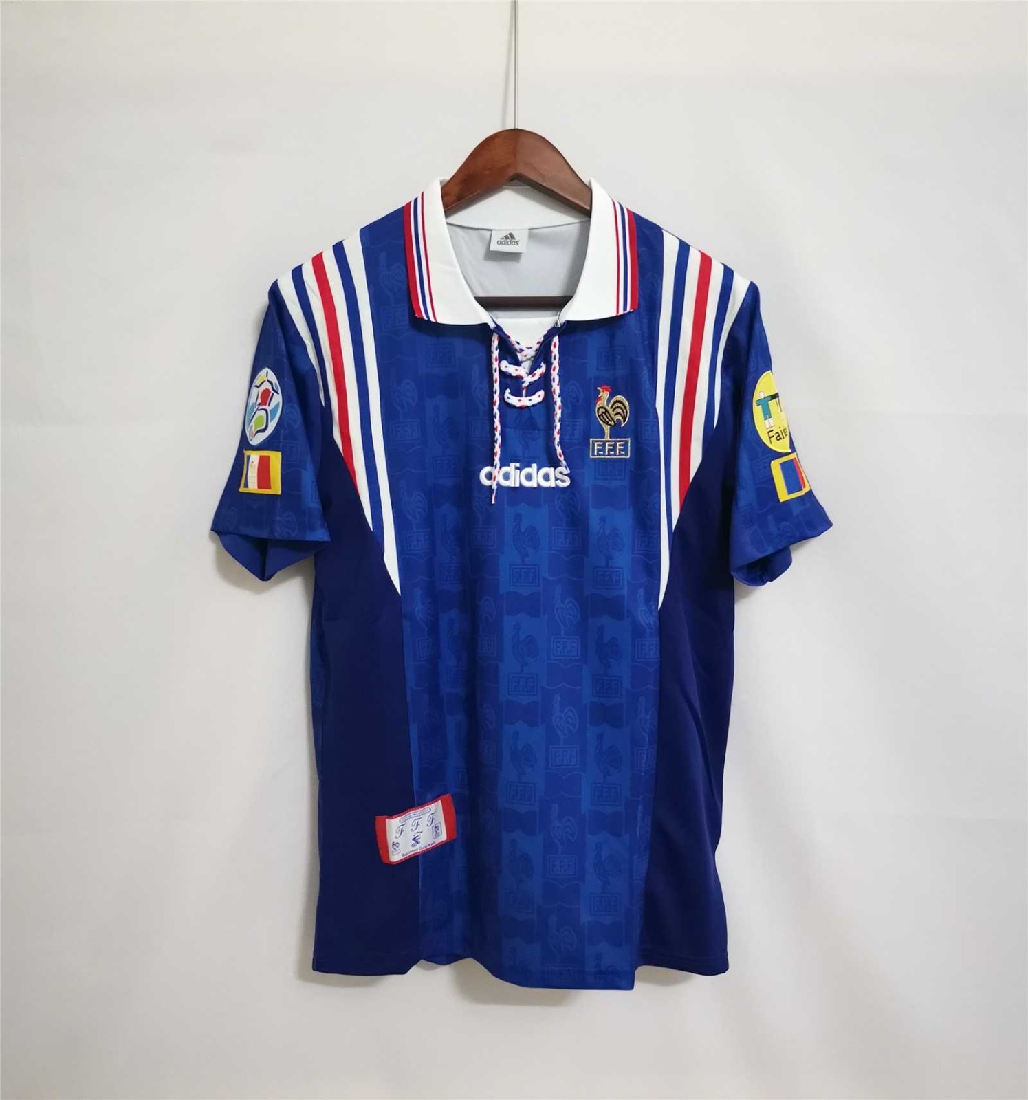 France Home Retro  Jersey 1996