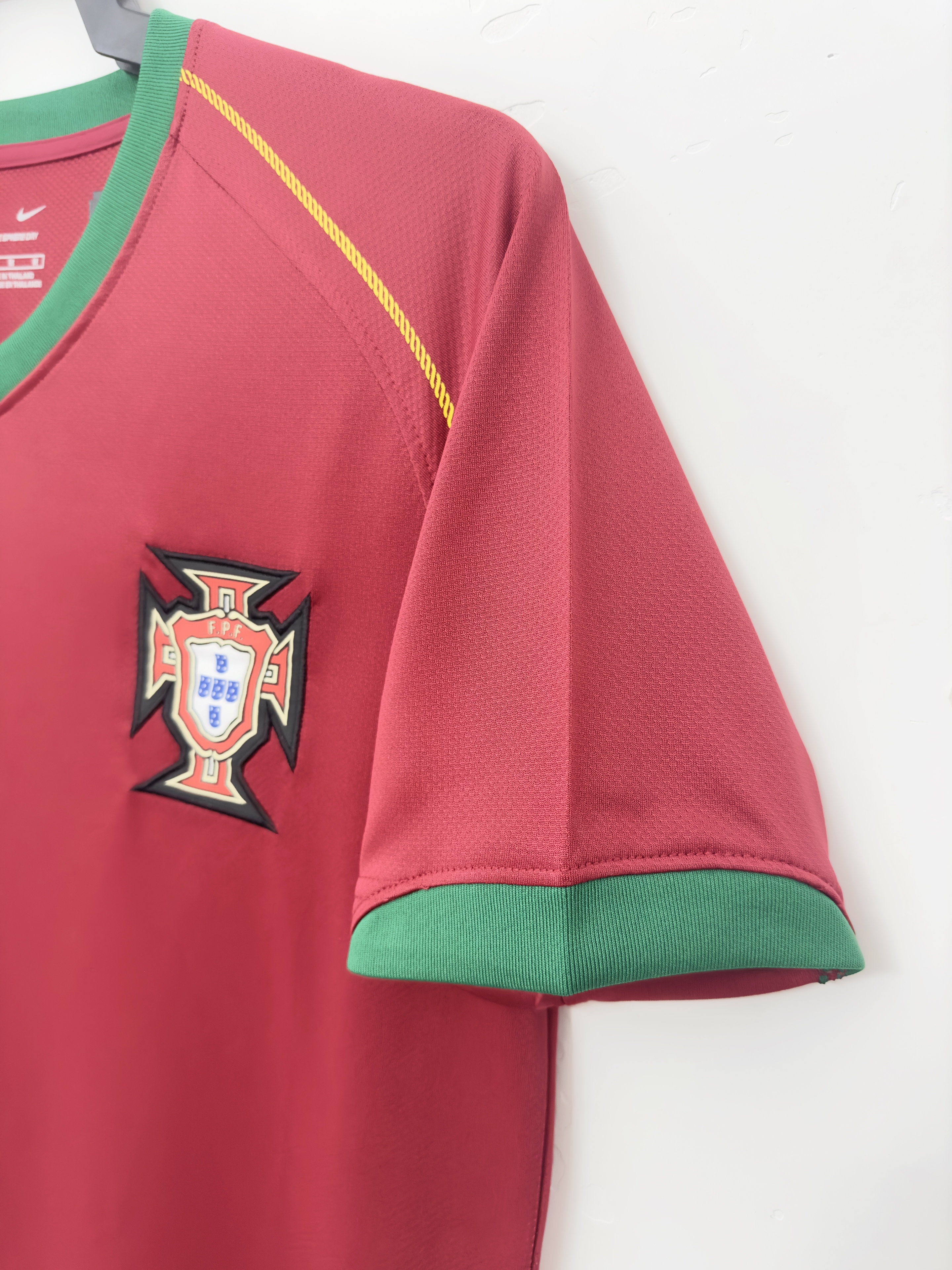 Portugal Home Retro  Jersey 2006