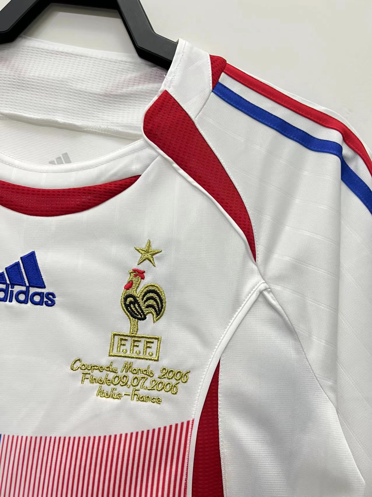 France Away Retro  Jersey 2006