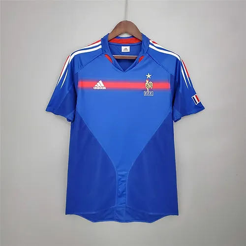 France Home Retro  Jersey 2004