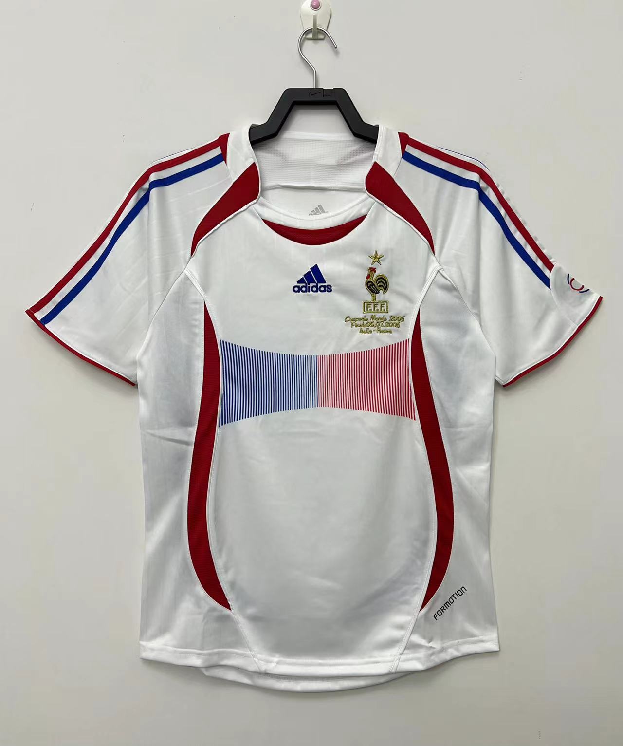 France Away Retro  Jersey 2006