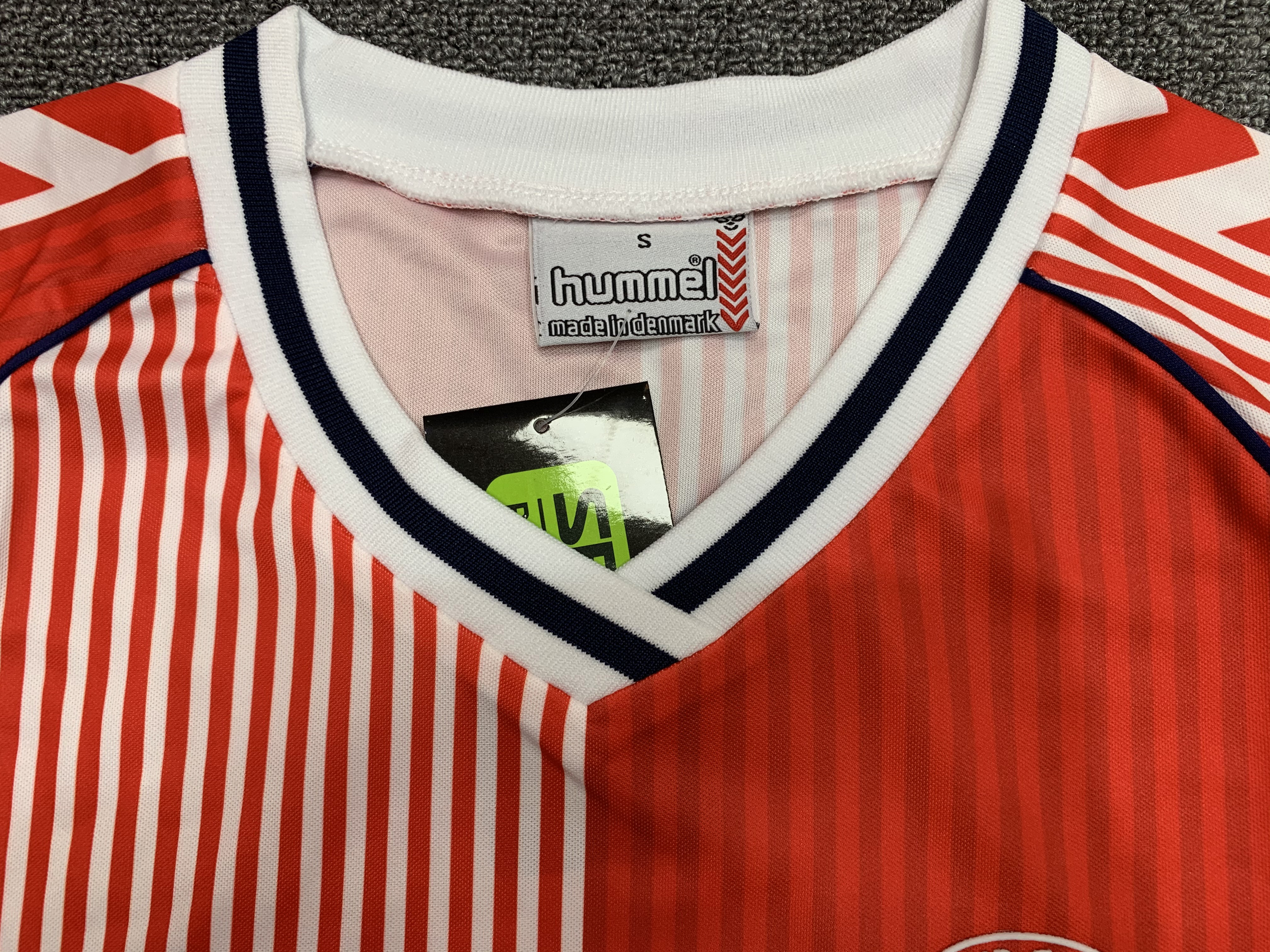 Denmark Home Jersey 1986