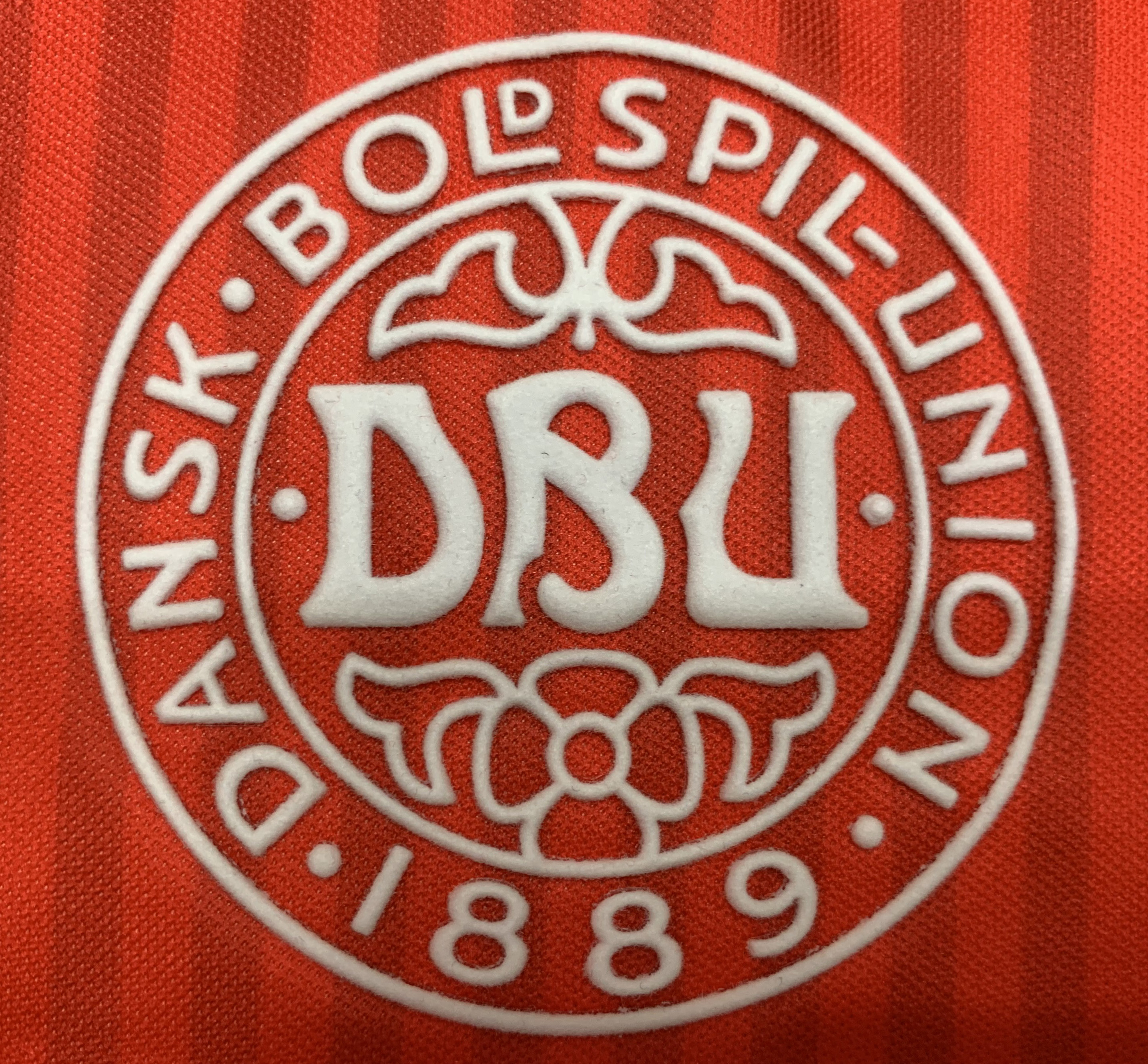 Denmark Home Jersey 1986