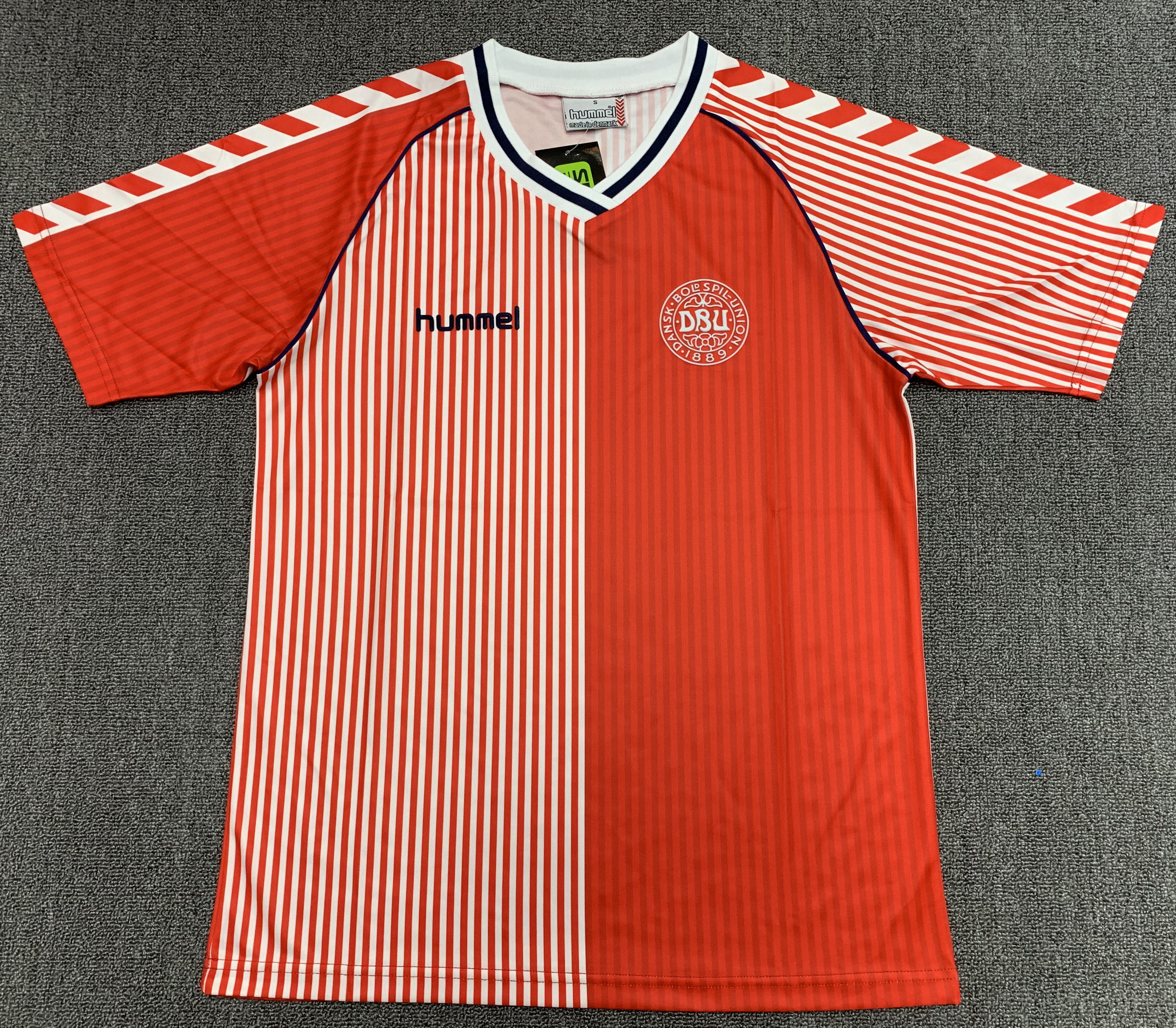 Denmark Home Jersey 1986