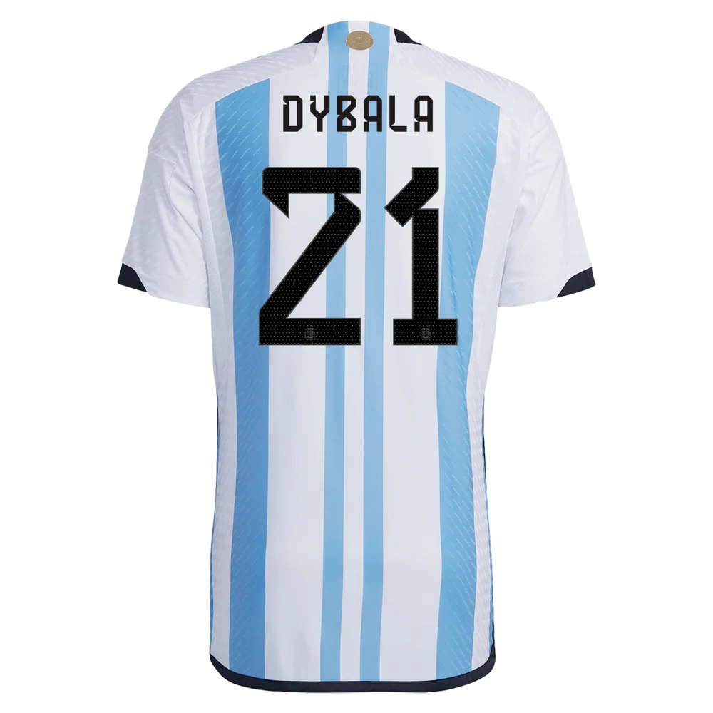 Paulo Dybala #21 Argentina Home Jersey World Cup 2022