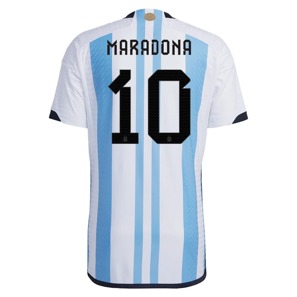 Diego Maradona #10 Argentina Home Jersey World Cup 2022