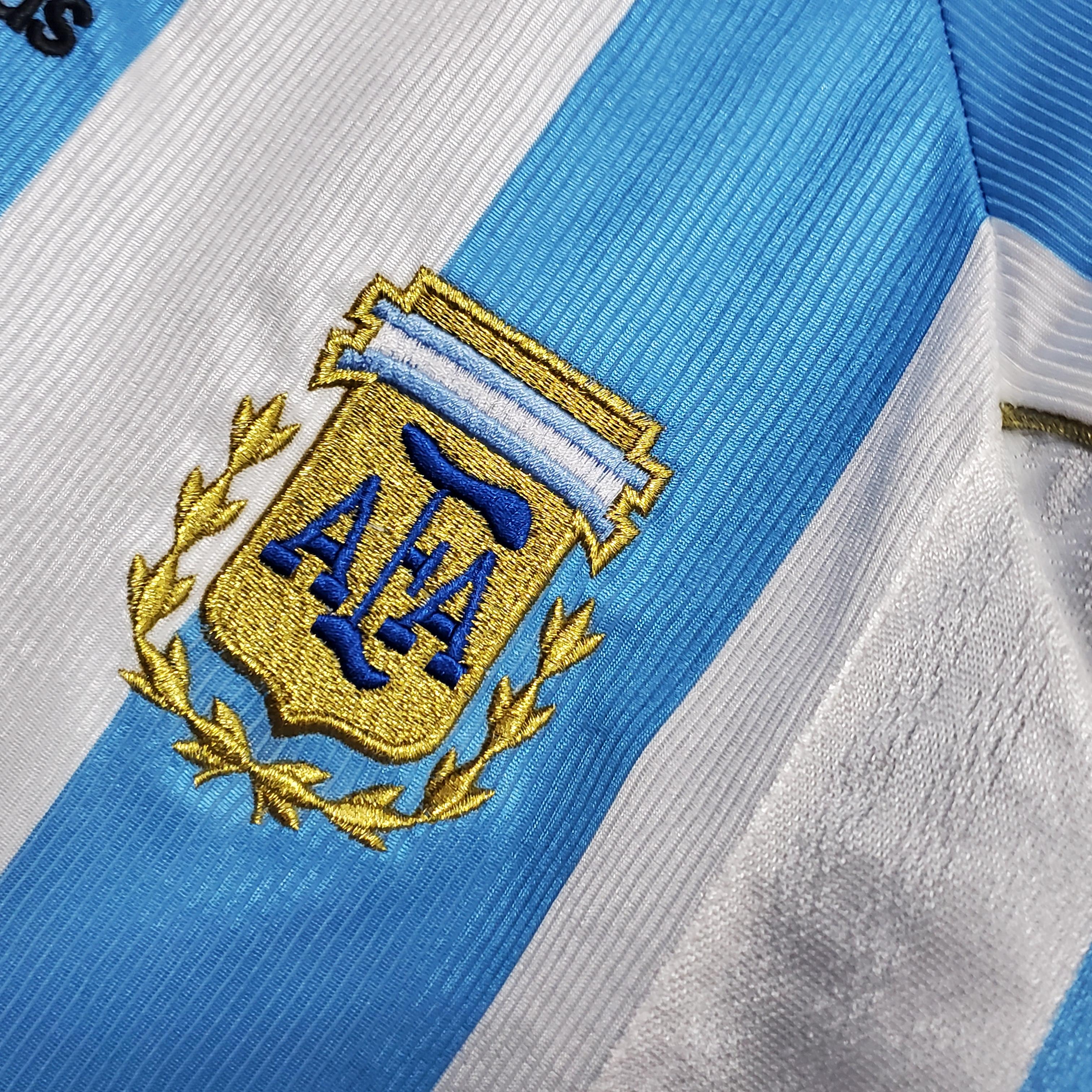 Argentina Home Retro  Jersey 1998