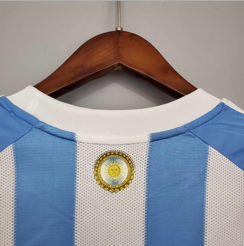 Argentina Home Retro  Jersey 2010