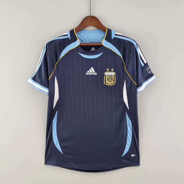 Argentina Away Retro  Jersey 2006/07