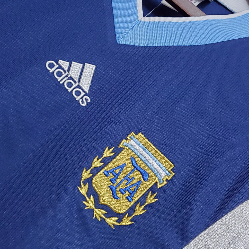 Argentina Away Retro  Jersey 1998