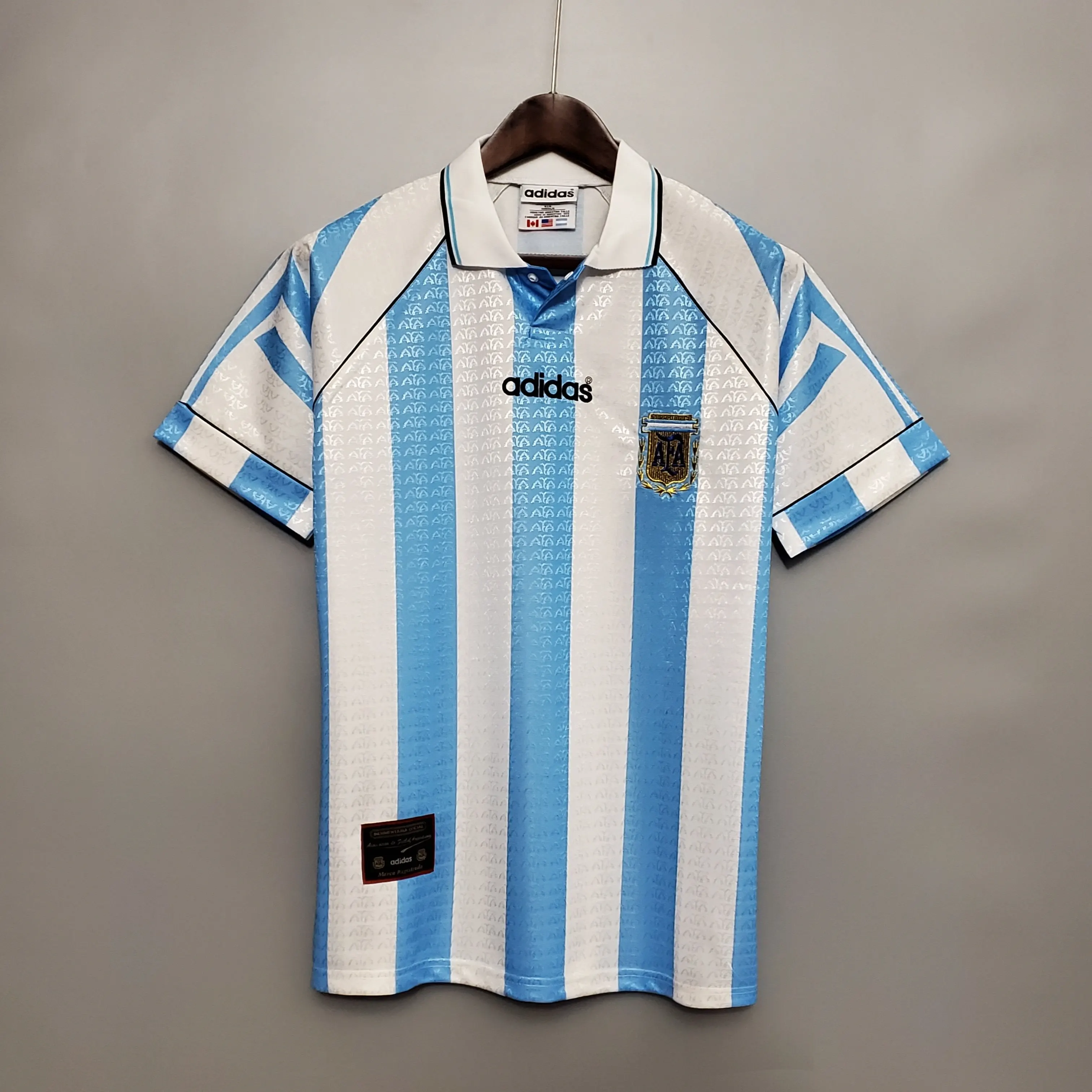 Argentina Home Retro  Jersey 1996/97