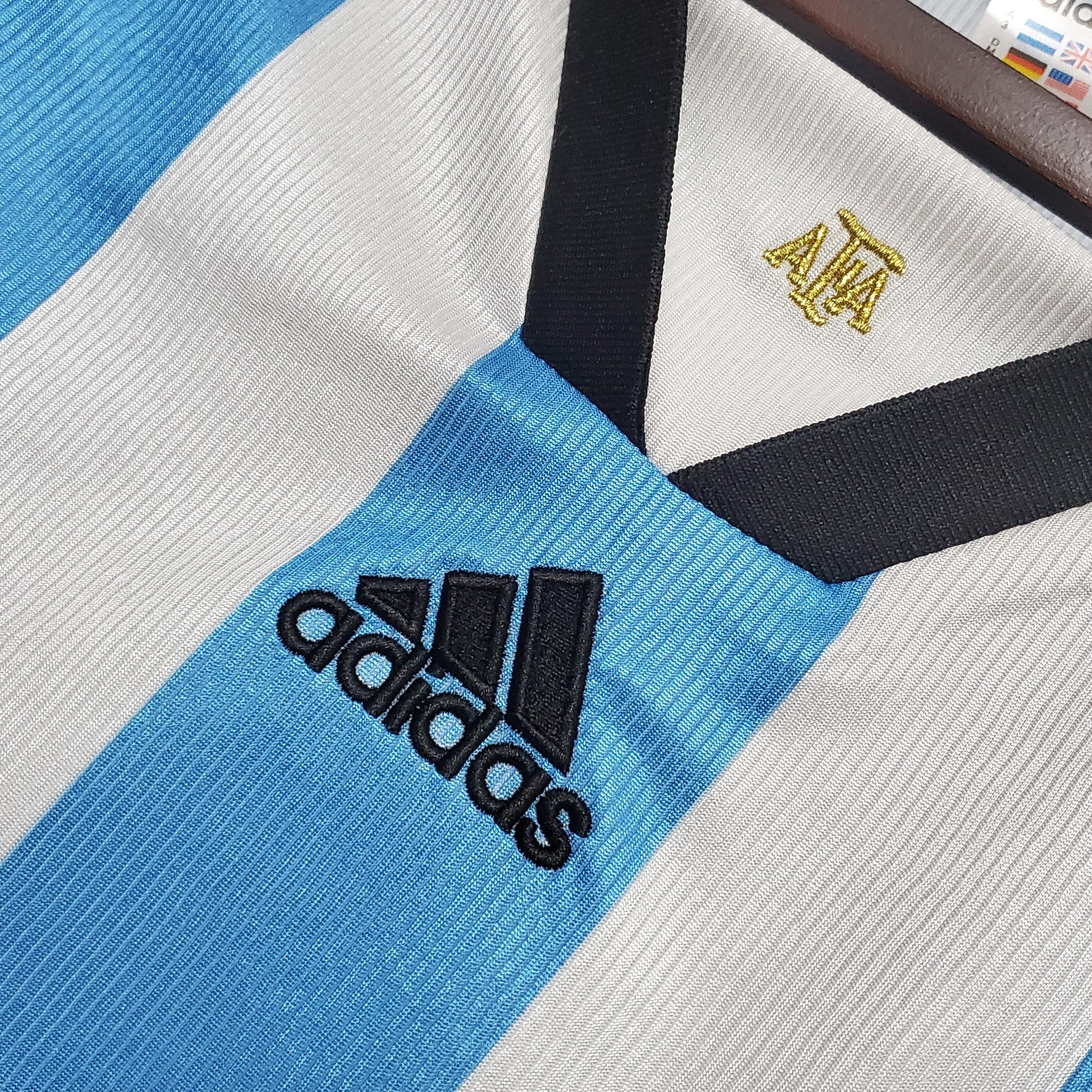 Argentina Home Retro  Jersey 1998