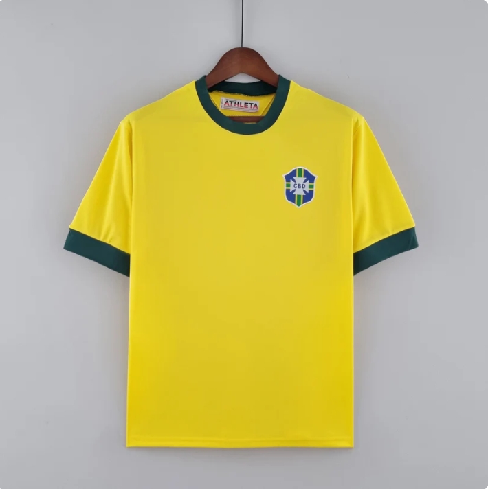 Brazil home  World Cup  Retro Jersey 1970