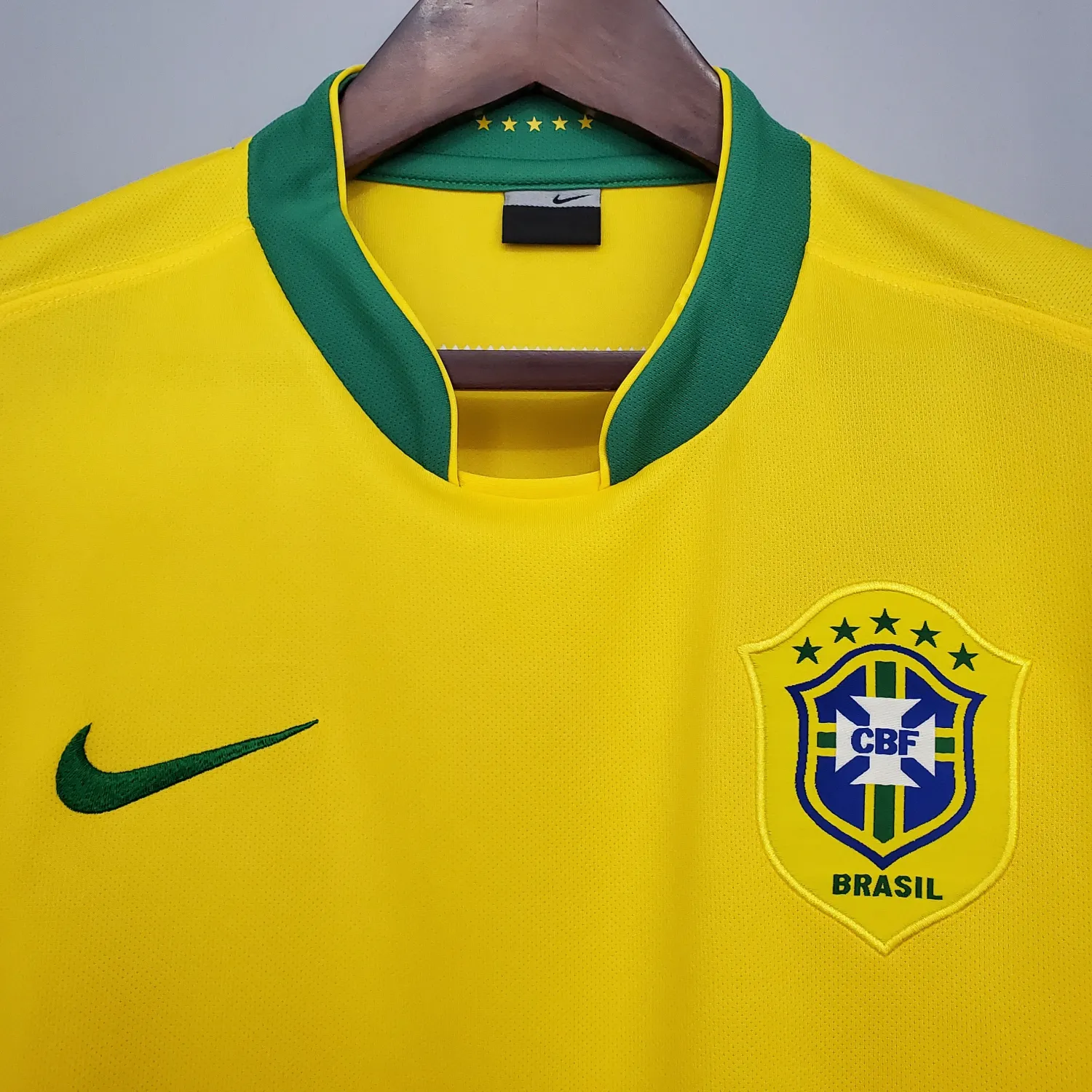 Brazil Home Retro Jersey 2006