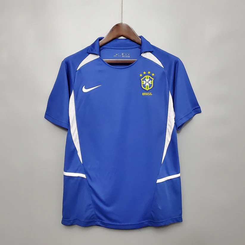 Brazil Away Retro Jersey 2002