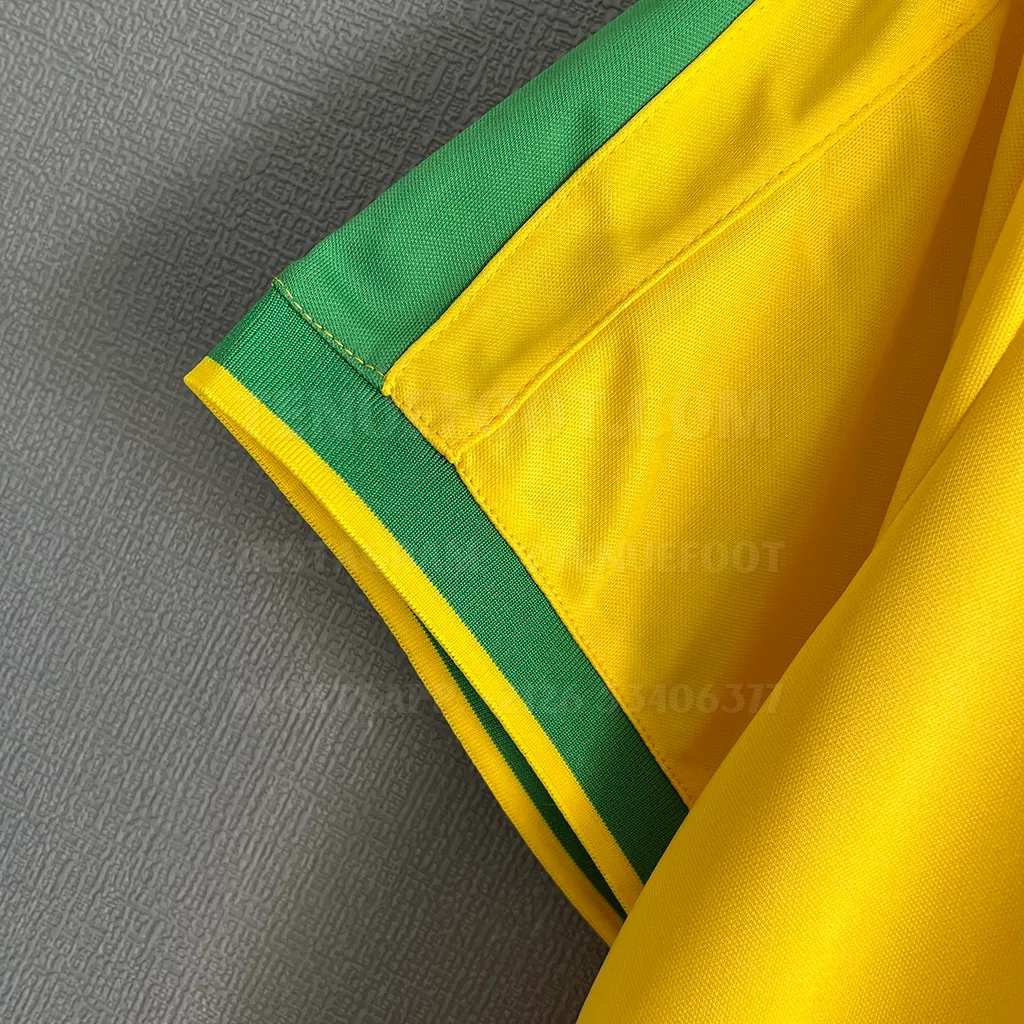 Brazil Home Retro Jersey 1997