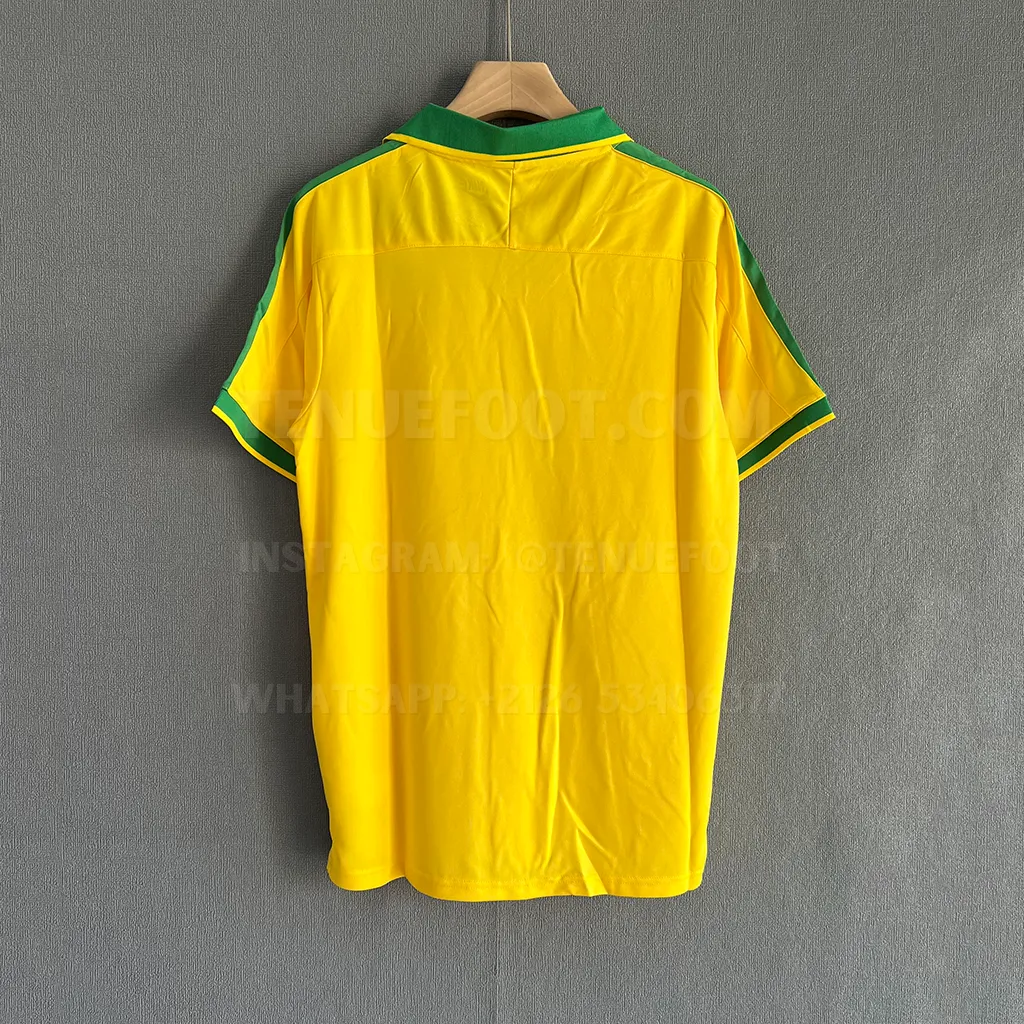 Brazil Home Retro Jersey 1997