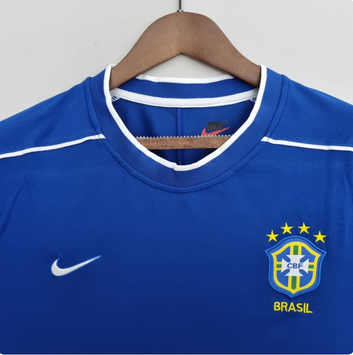 Brazil Away Retro Jersey 1998