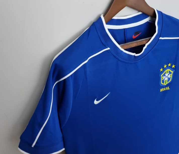 Brazil Away Retro Jersey 1998