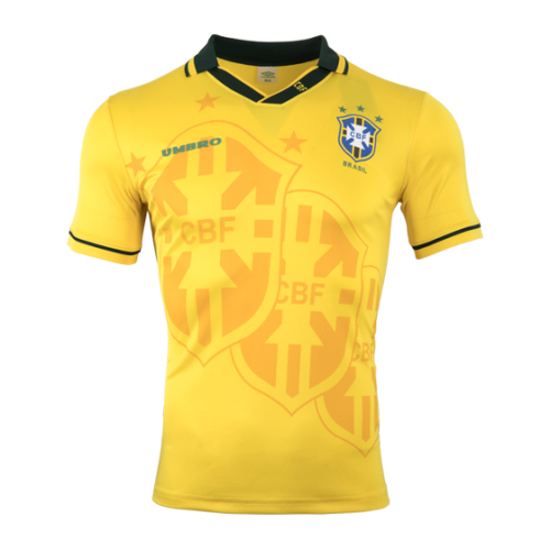 Brazil Home  Retro Jersey 1994