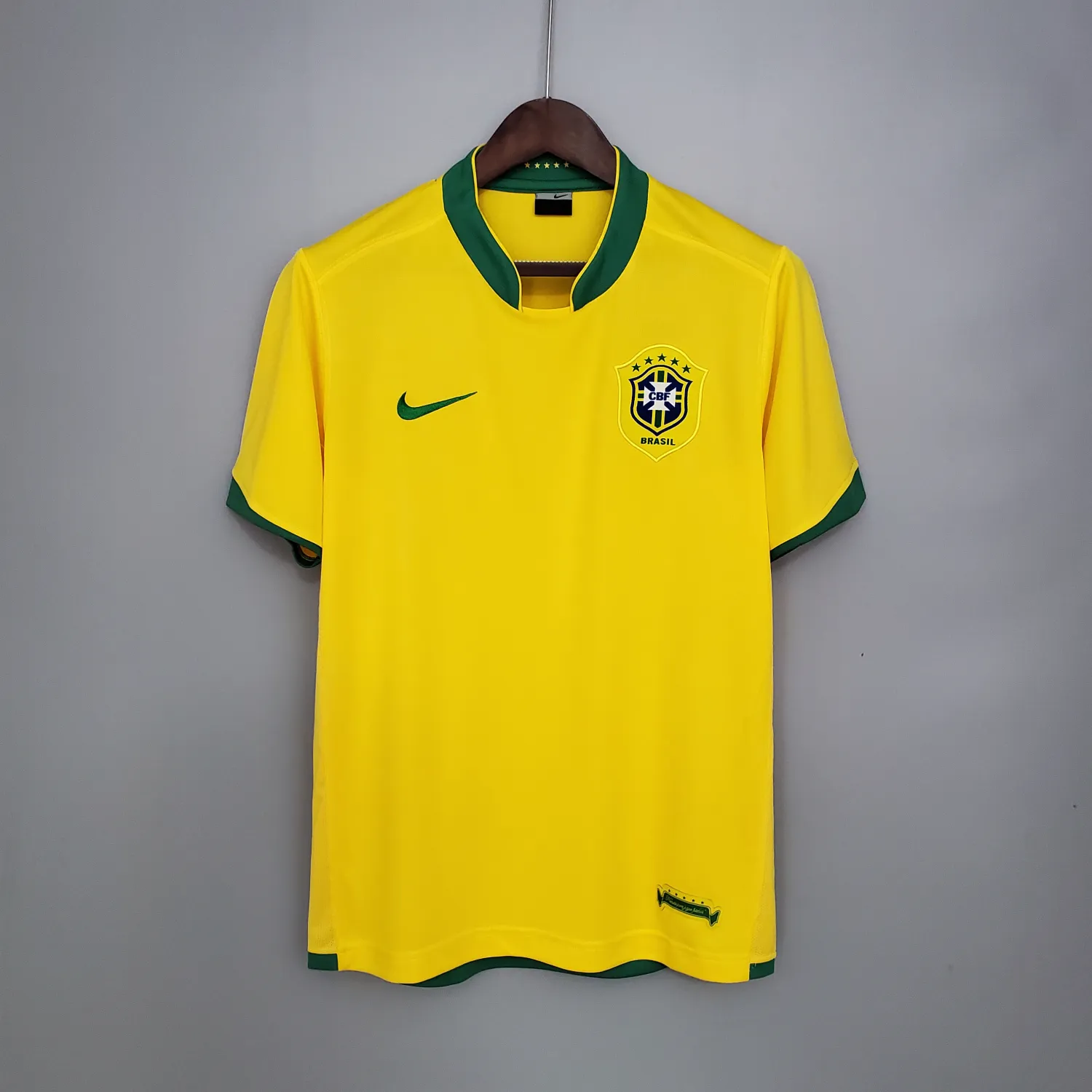Brazil Home Retro Jersey 2006