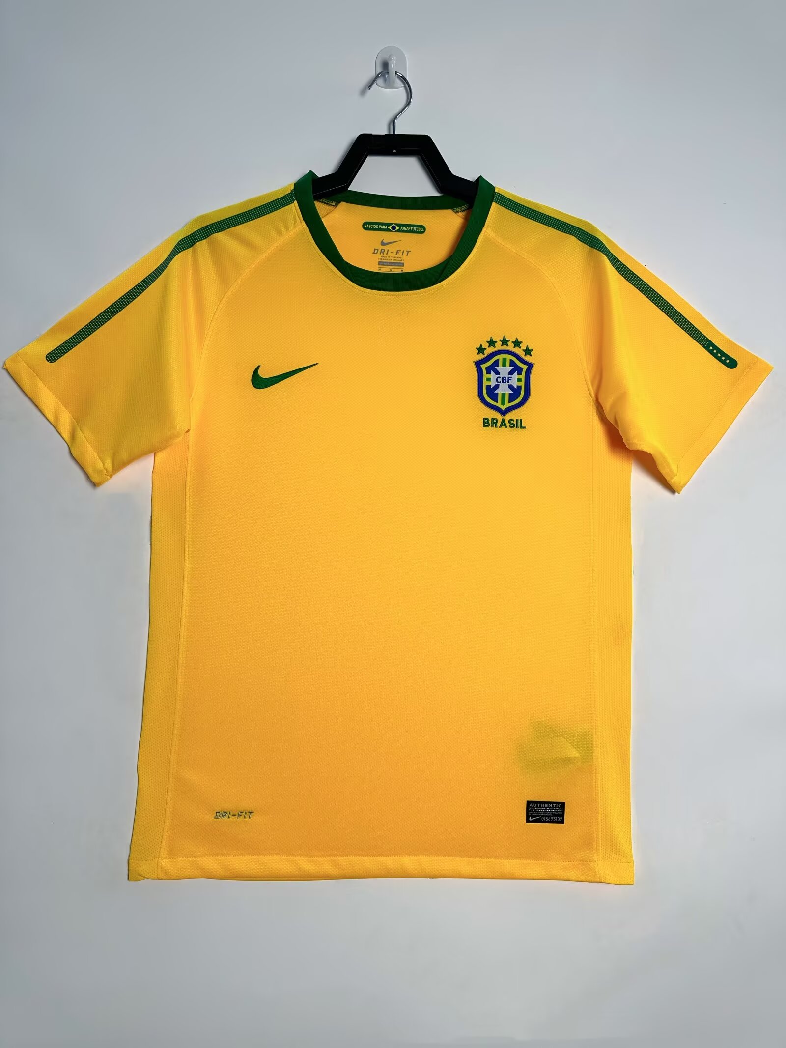 Brazil Home Retro Jersey 2010