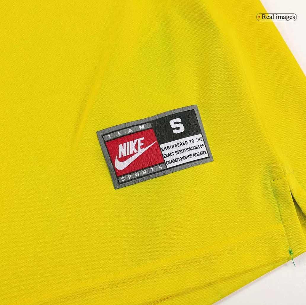 Brazil Home  Retro Jersey 1998