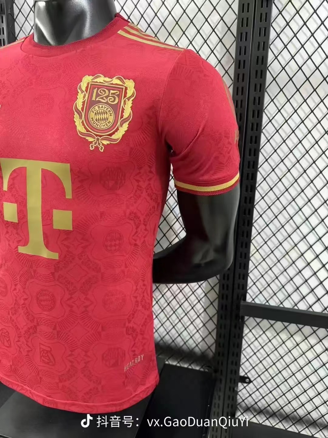 Bayern Munich Player Version  125th-anniversary jersey