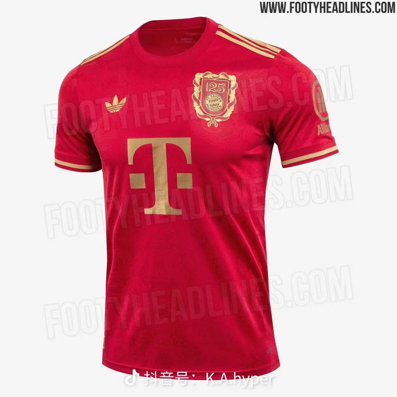 Bayern Munich 125th Anniversary Special Edition  jersey